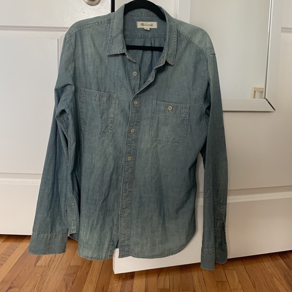 Madewell Tops - Madewell Denim Chambray Shirt
